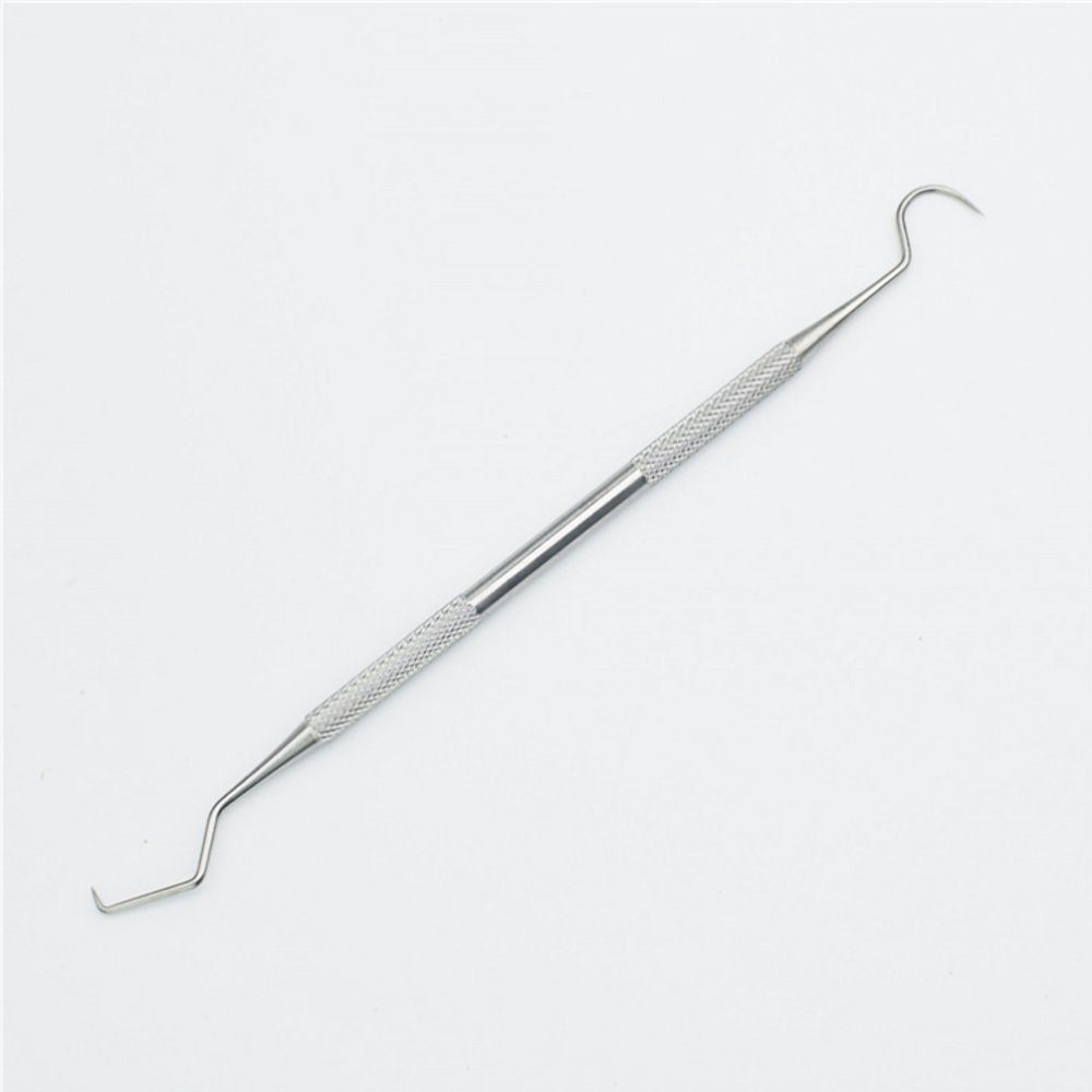 EBUY Zahnpflege-Set Profi-Set für Zahnpflege Edelstahl 6-teilig Silber, 6-tlg.