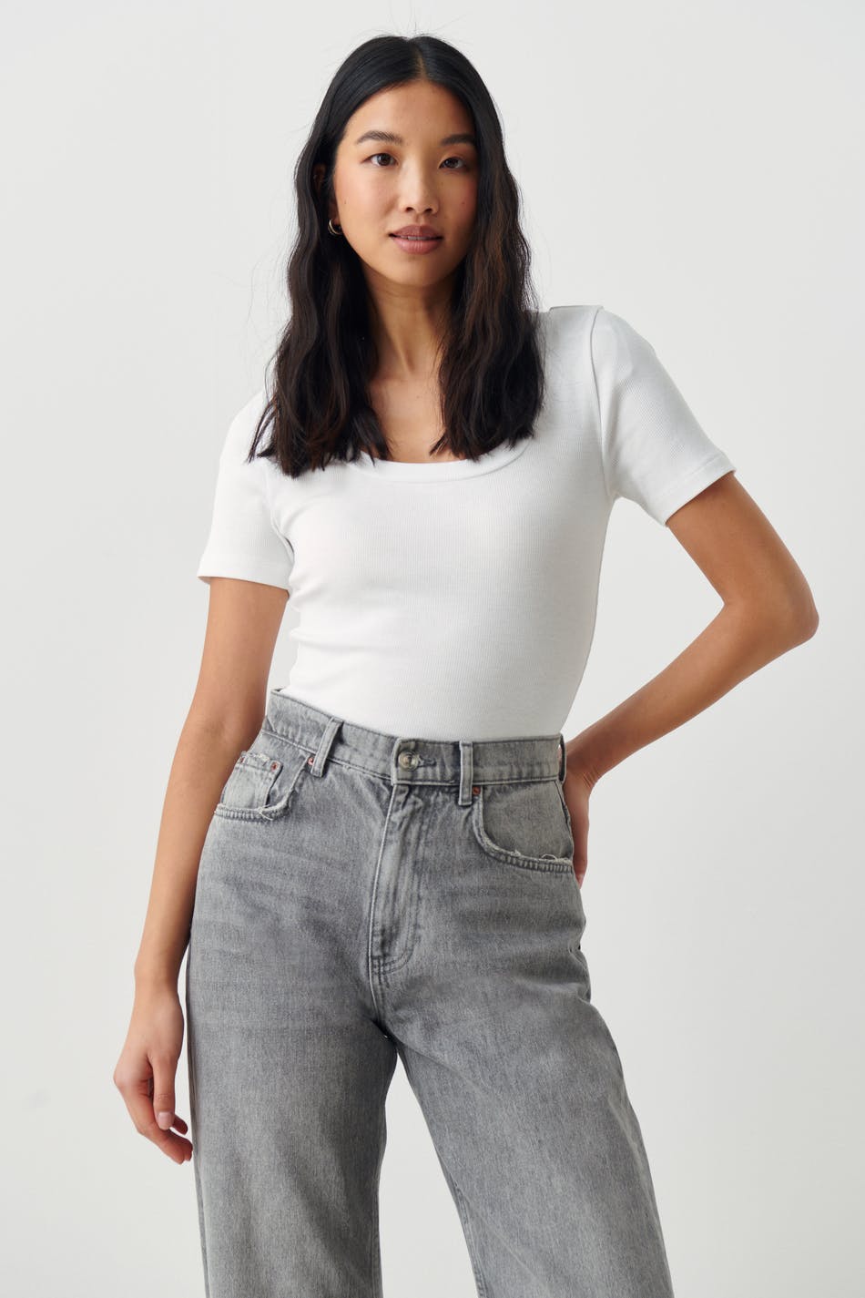 Basic rib top