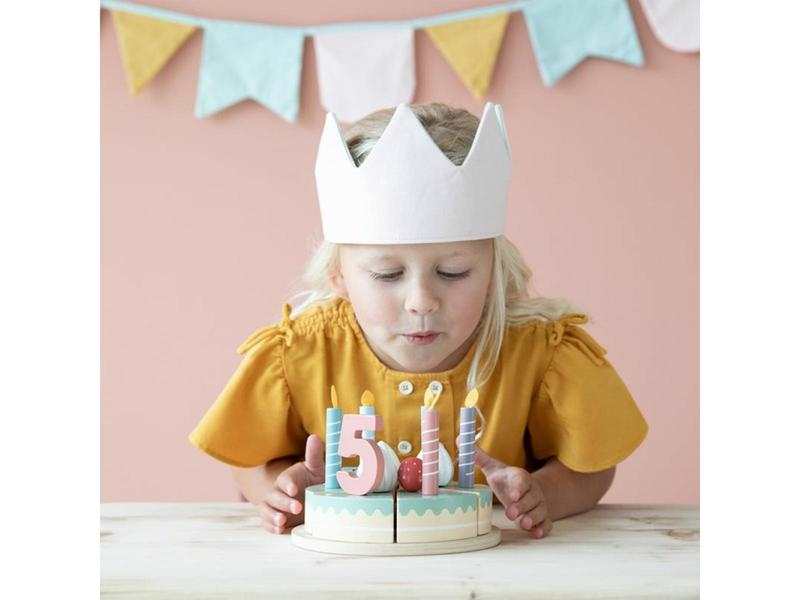 Gâteau d'anniversaire en bois XL