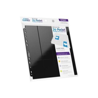 Ultimate Guard 24-Pocket QuadRow Pages Side-Loading Schwarz (10)