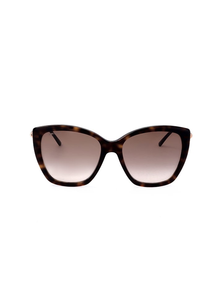 Jimmy Choo Damen-Sonnenbrille in Havana/ Braun günstig kaufen 55