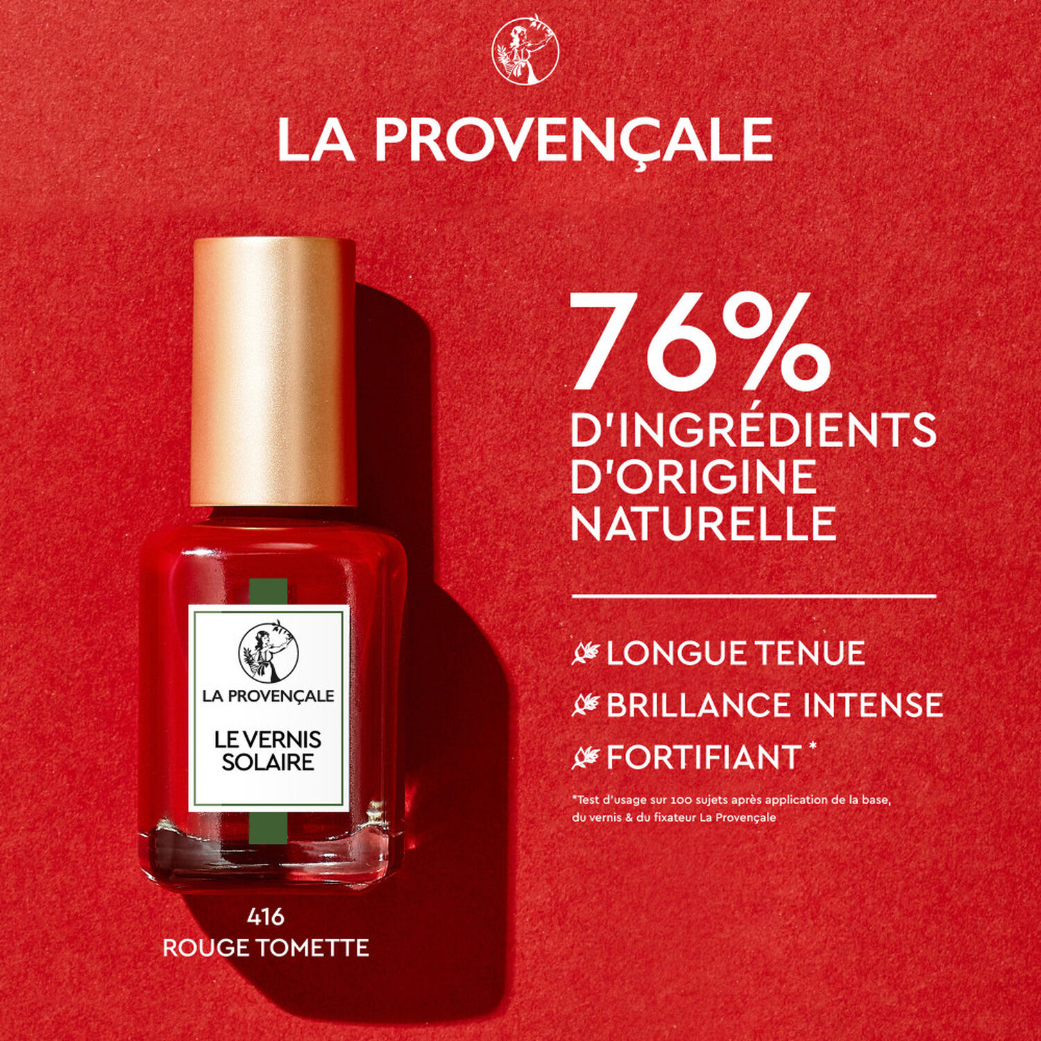 La Provençale Bio Le Vernis Solaire Vernis à Ongles Longue Tenue