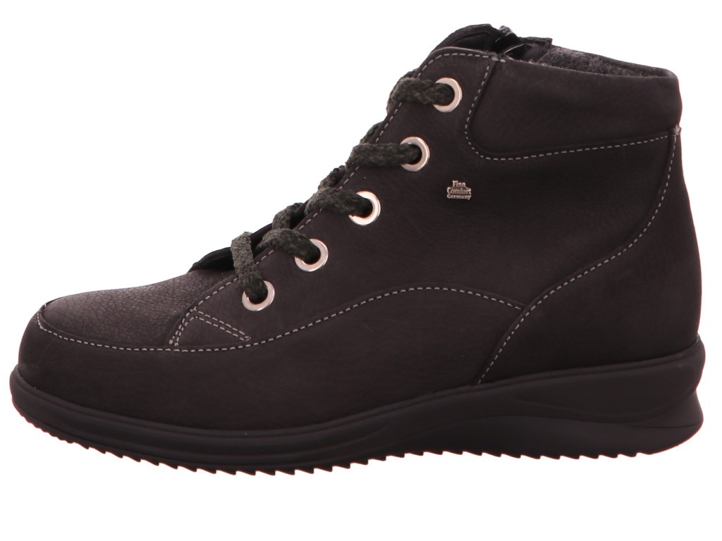 FINN COMFORT Schnür-Stiefeletten schwarz PARSENN