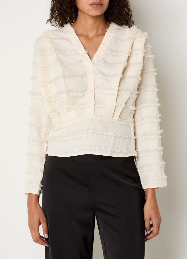 Co'Couture Belinda tunic with fringes