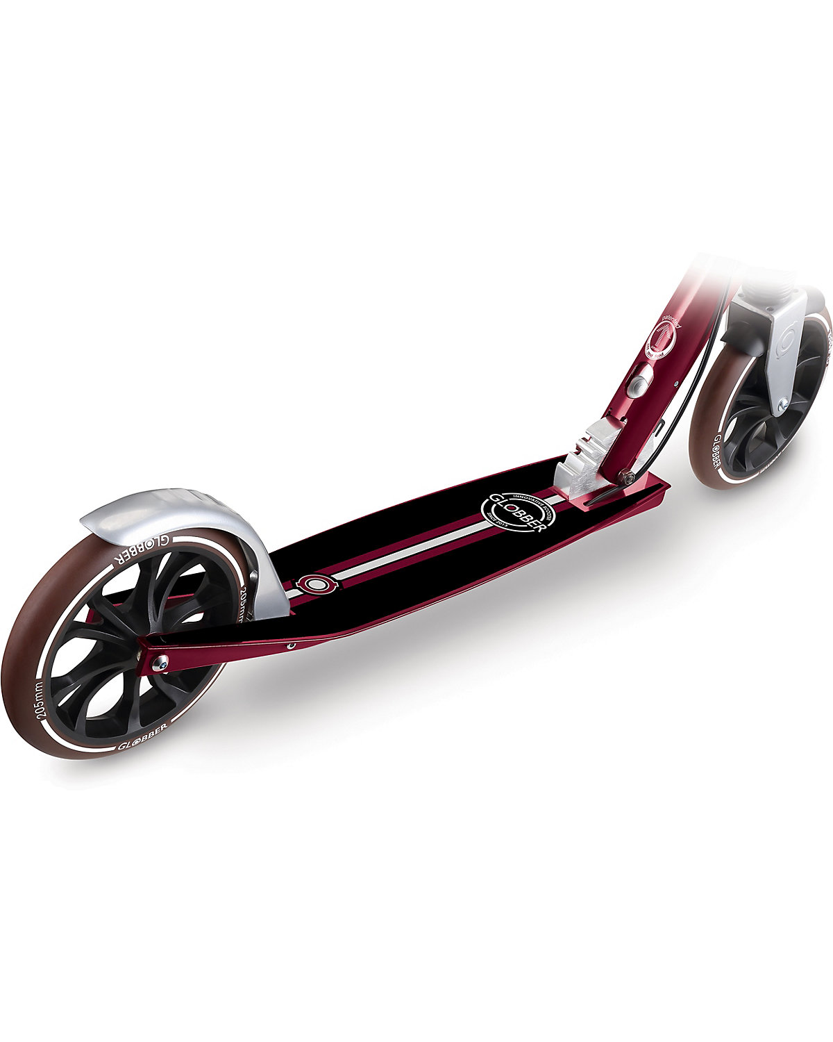 Globber Nl 205 Deluxe, Dunkelrot
