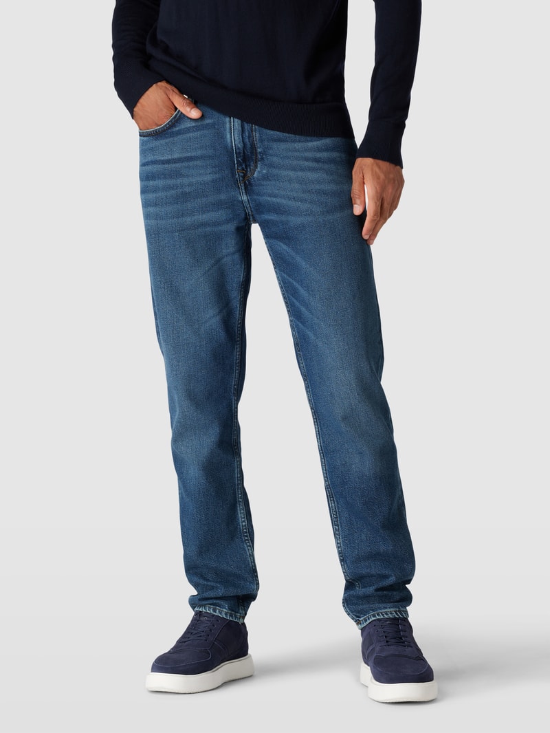 Regular Fit Jeans mit Eingrifftaschen Modell 'Jorden' in jeans