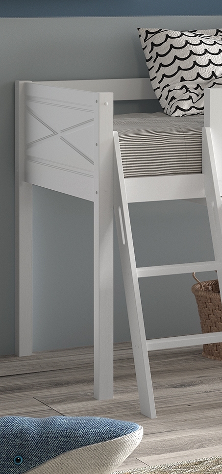 VIPACK SCOTT Spielbett, LF 90 x 200 cm, mit Schreibtisch, Schubladenkommode und Kommode 2-trg.