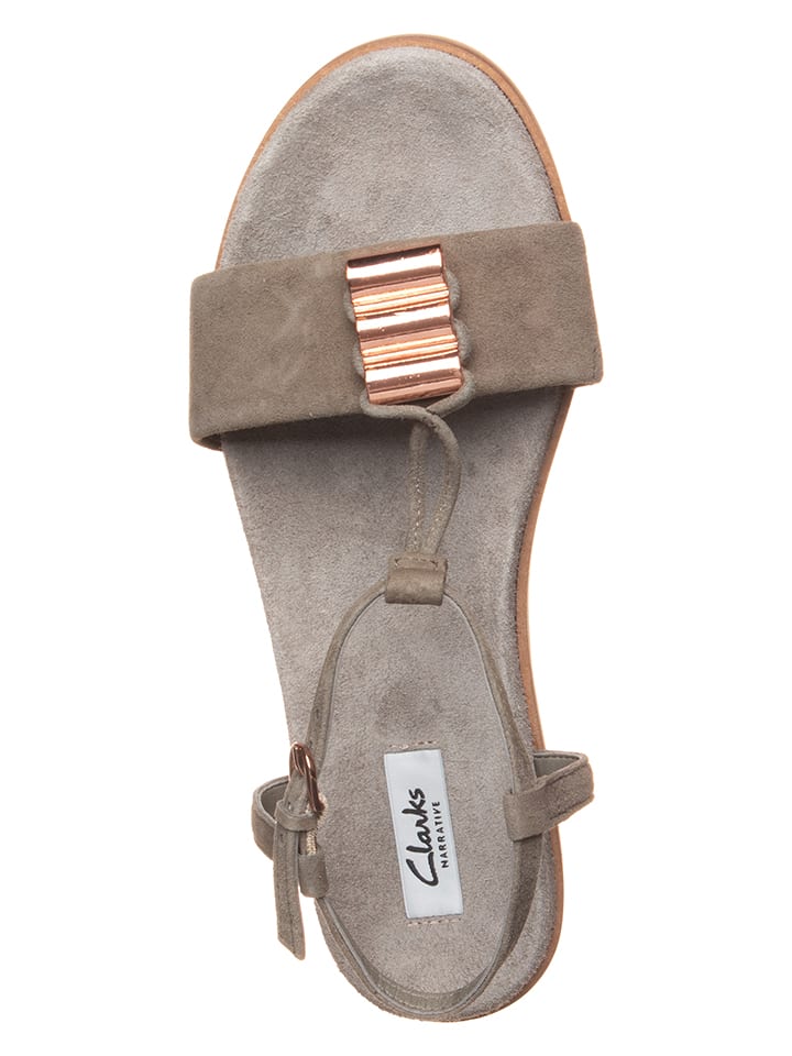Clarks Leder-Sandalen 
