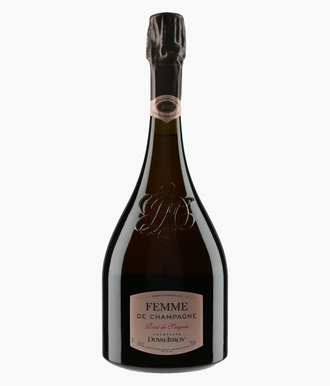 Champagne Femme de Champagne Brut Nature Rosé de Saignée 2006DUVAL-LEROY