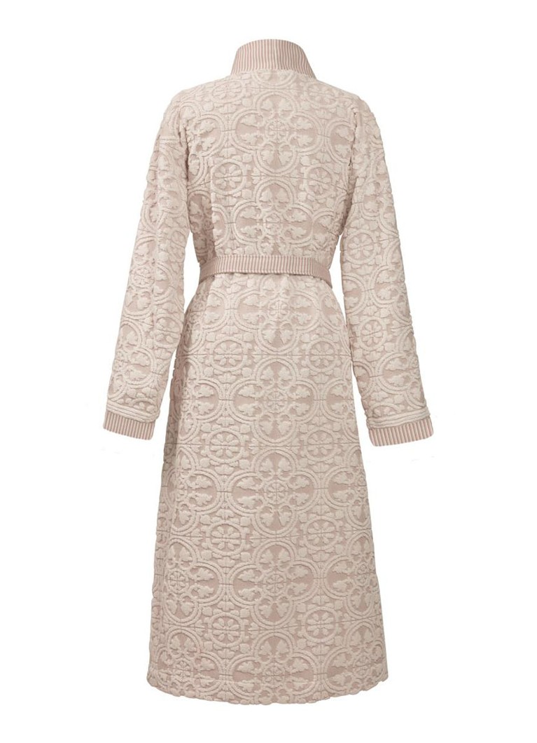 Pip Studio Tile the Pip cotton bathrobe with jacquard design
