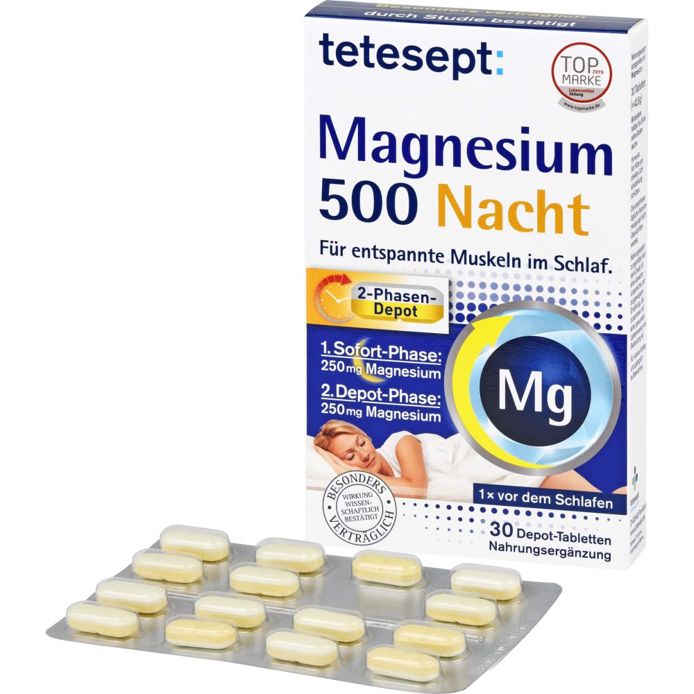 Magnesium 500 Nacht Tabletten