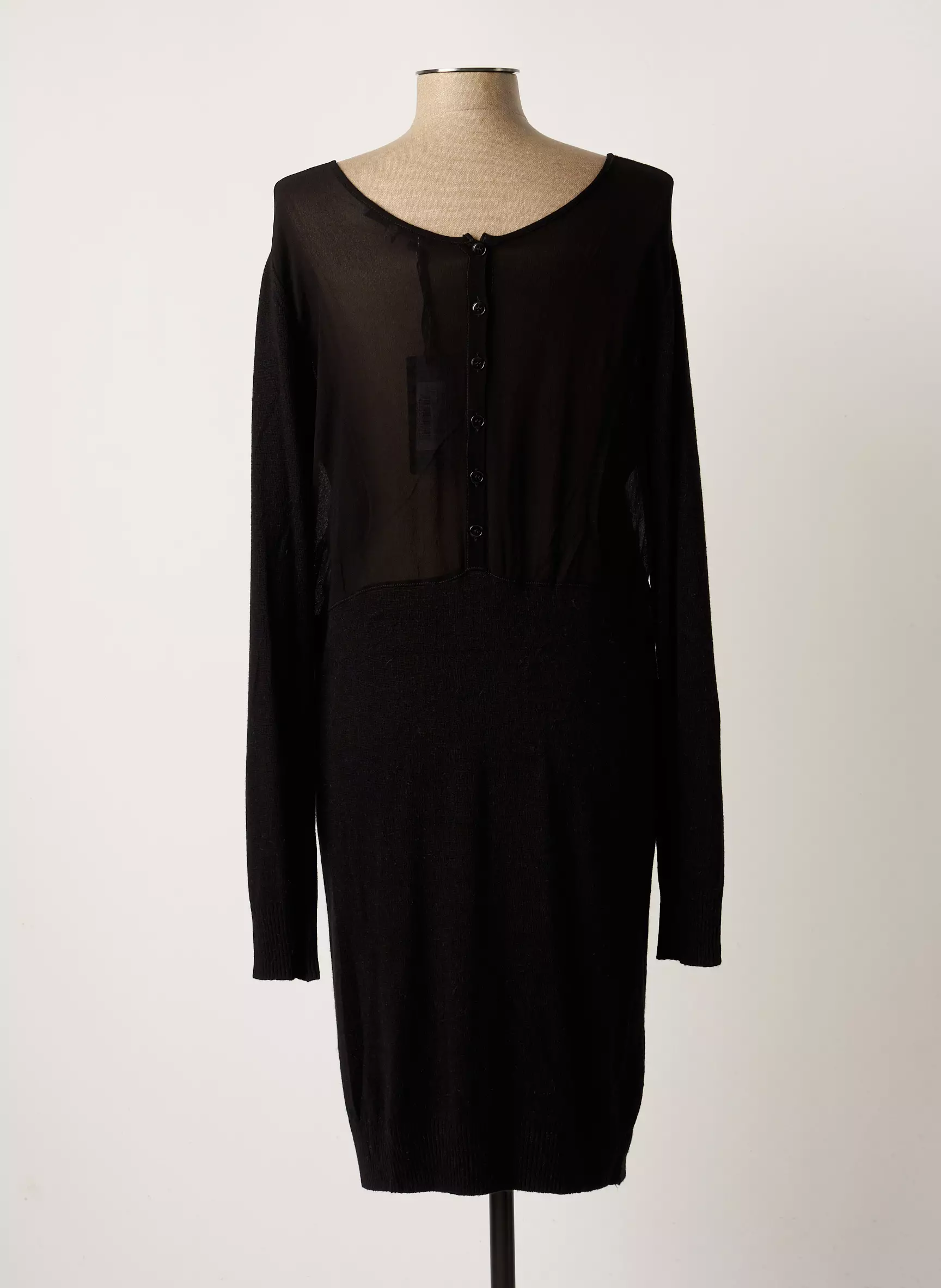 La Fee Maraboutee Robes Pulls Femme couleur noir