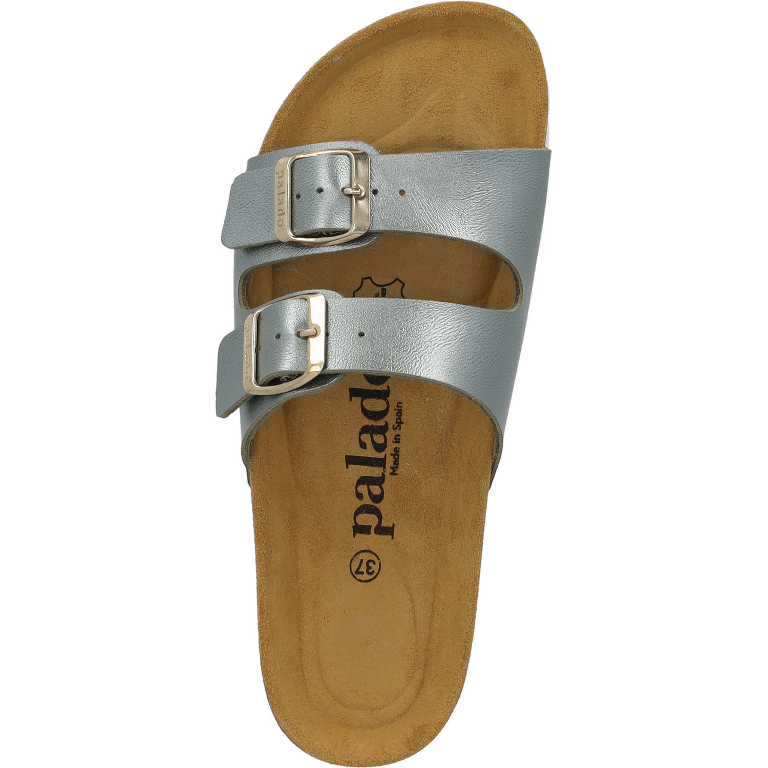 Palado Milos Metallic, Pantoletten, Damen, Grün