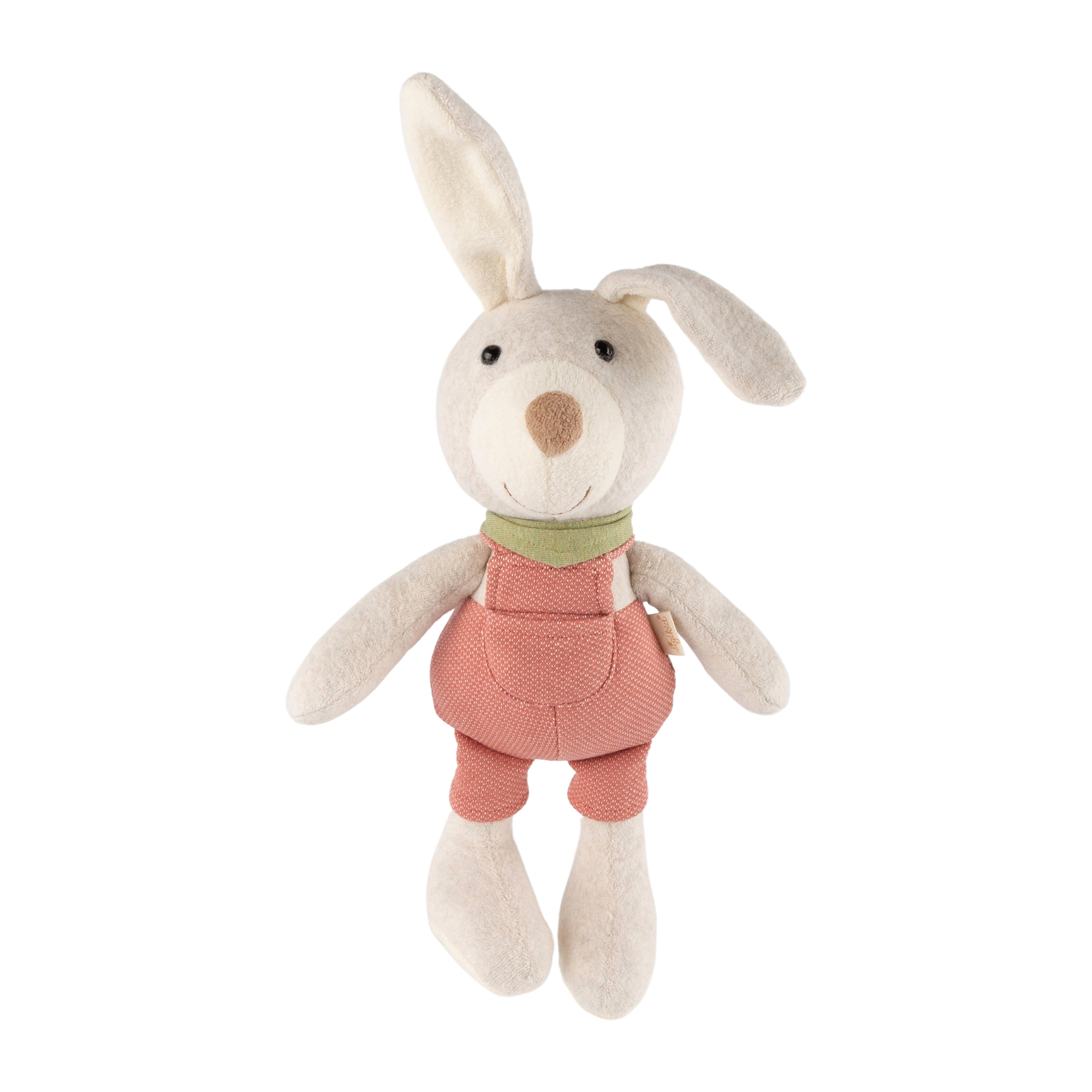 Kuscheltier Hase mit Latzhose, magohany