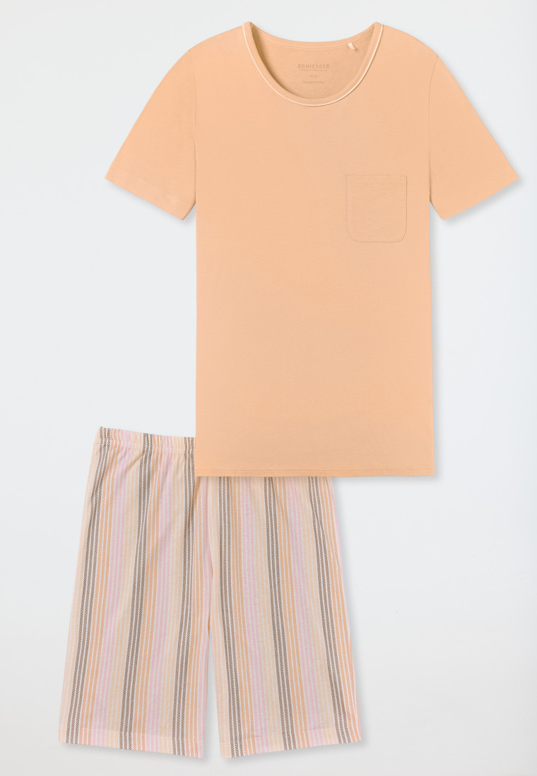 Schlafanzug kurz koralle - Comfort Nightwear