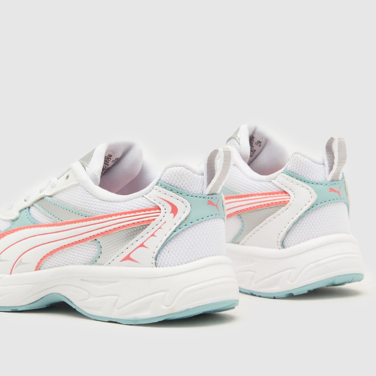 PUMA fehér multimorfikus techie lány junior edzőcipők