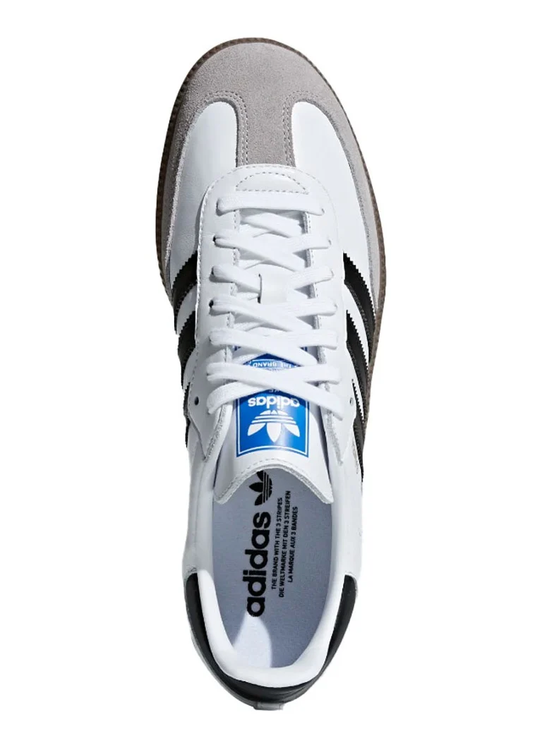 Sneakers Adidas Samba OG in pelle con dettagli in camoscio