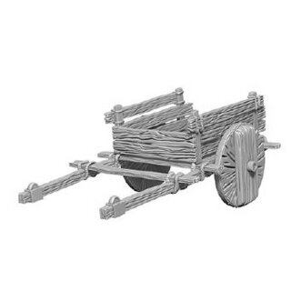 2 Wheel Cart: Deep Cuts Unpainted Minis