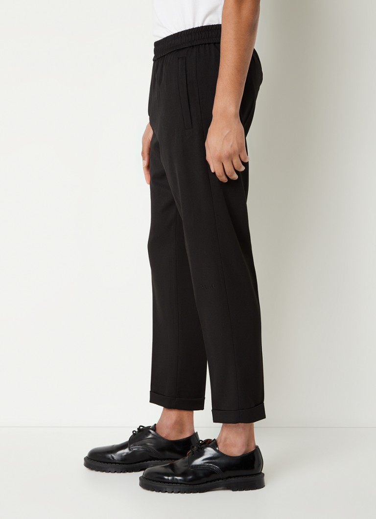 Pantaloni OLAF cu croială conică și bordură randonnée