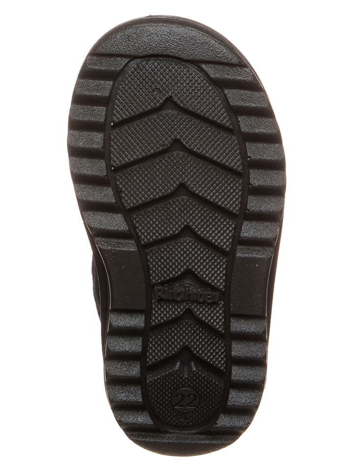 Richter Shoes Boots in Schwarz/ Limette günstig kaufen