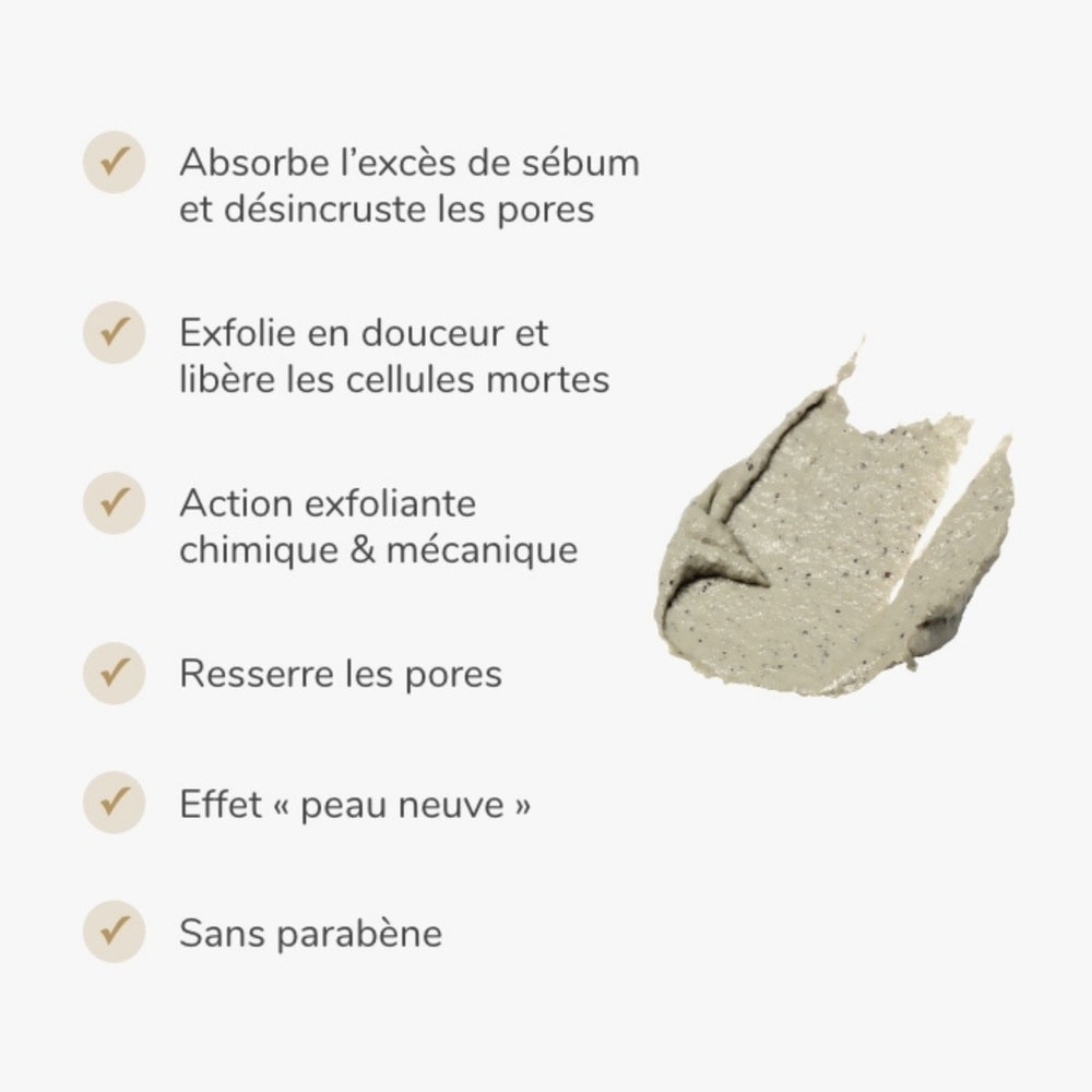 dermeden MASQUE EXFOLIANT DÉTOX 2 EN 1 Masque / gommage