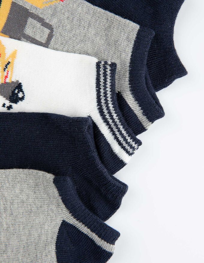 Sneakersocken - 5er-Pack