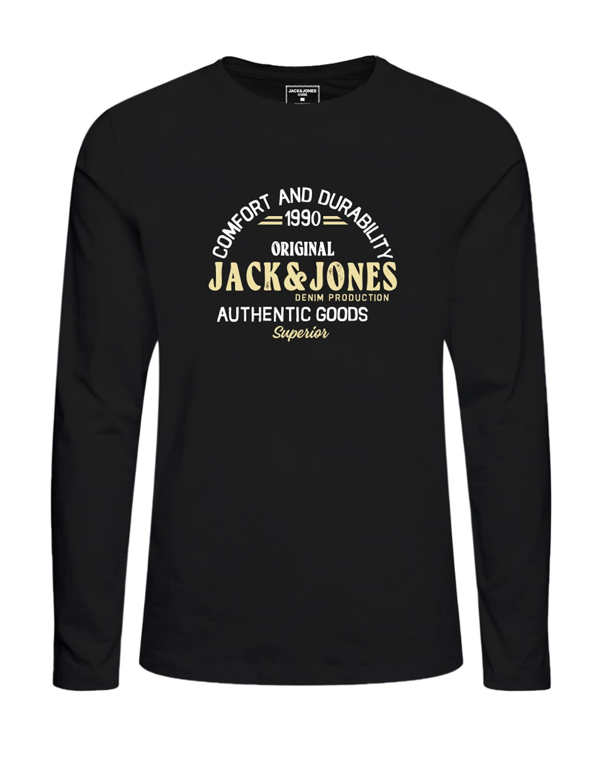 Jack & Jones Junior Langarmshirt JJMINDS TEE LS CREW NECK JNR