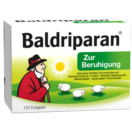 BALDRIPARAN zur Beruhigung überzogene Tabletten  120 St  Tabletten, überzogen