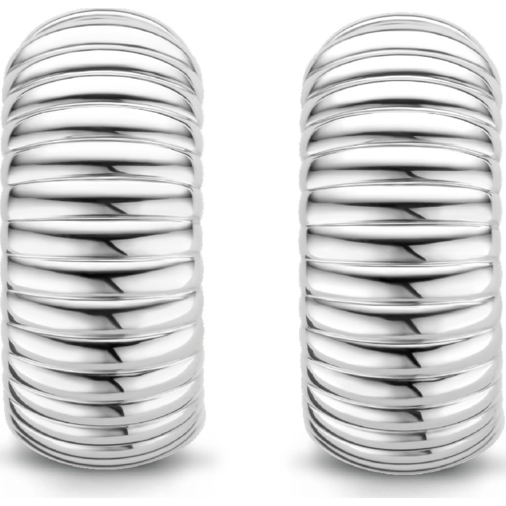 TI SENTO - Milano Créoles 925 Argent Boucles d'oreilles