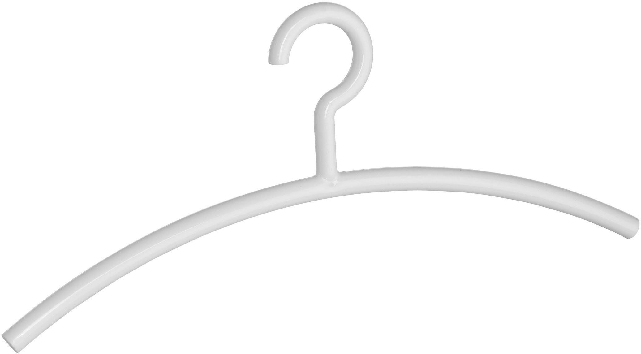 WENKO Kleiderbügel Mir, (Set, 10-tlg), Kunststoff, 45 cm