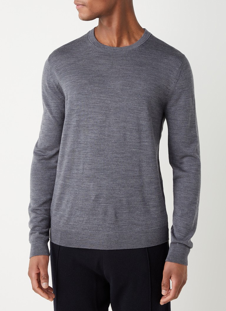 Reiss Wessex fine-knit wool pullover
