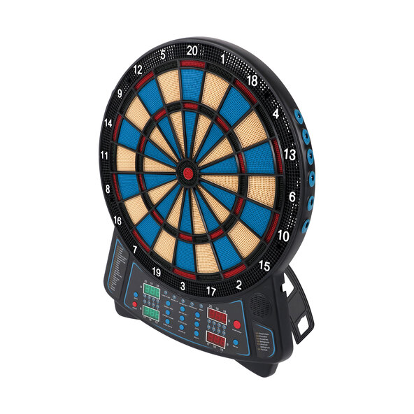 LED-Dartboard, blau
