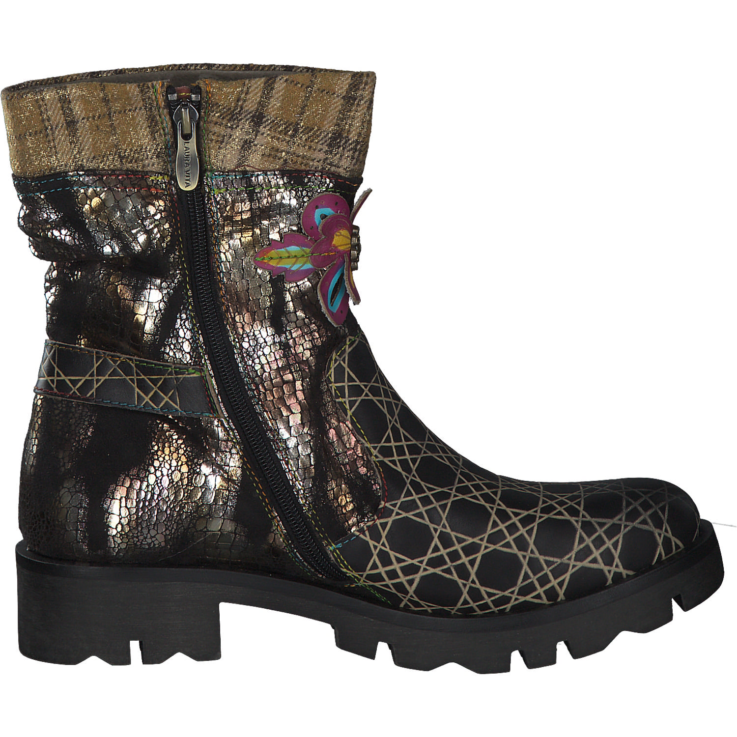 Laura Vita Cocrailo 03, Stiefeletten, Damen, noir