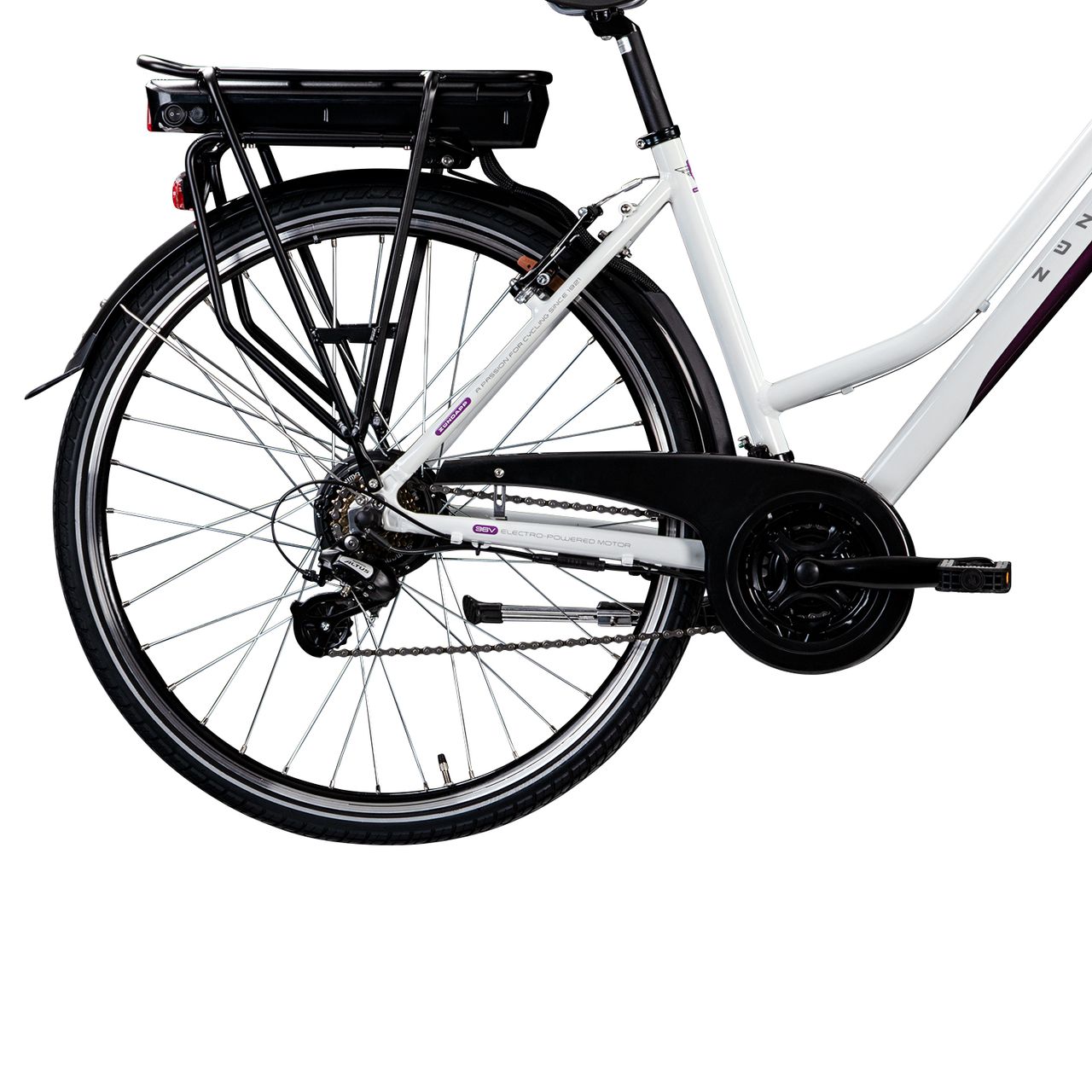 Zündapp Z802 E Bike Trekkingrad Damen ab 155 cm mit Nabenmotor Pedelec Trekking Fahrrad mit 21 Gang