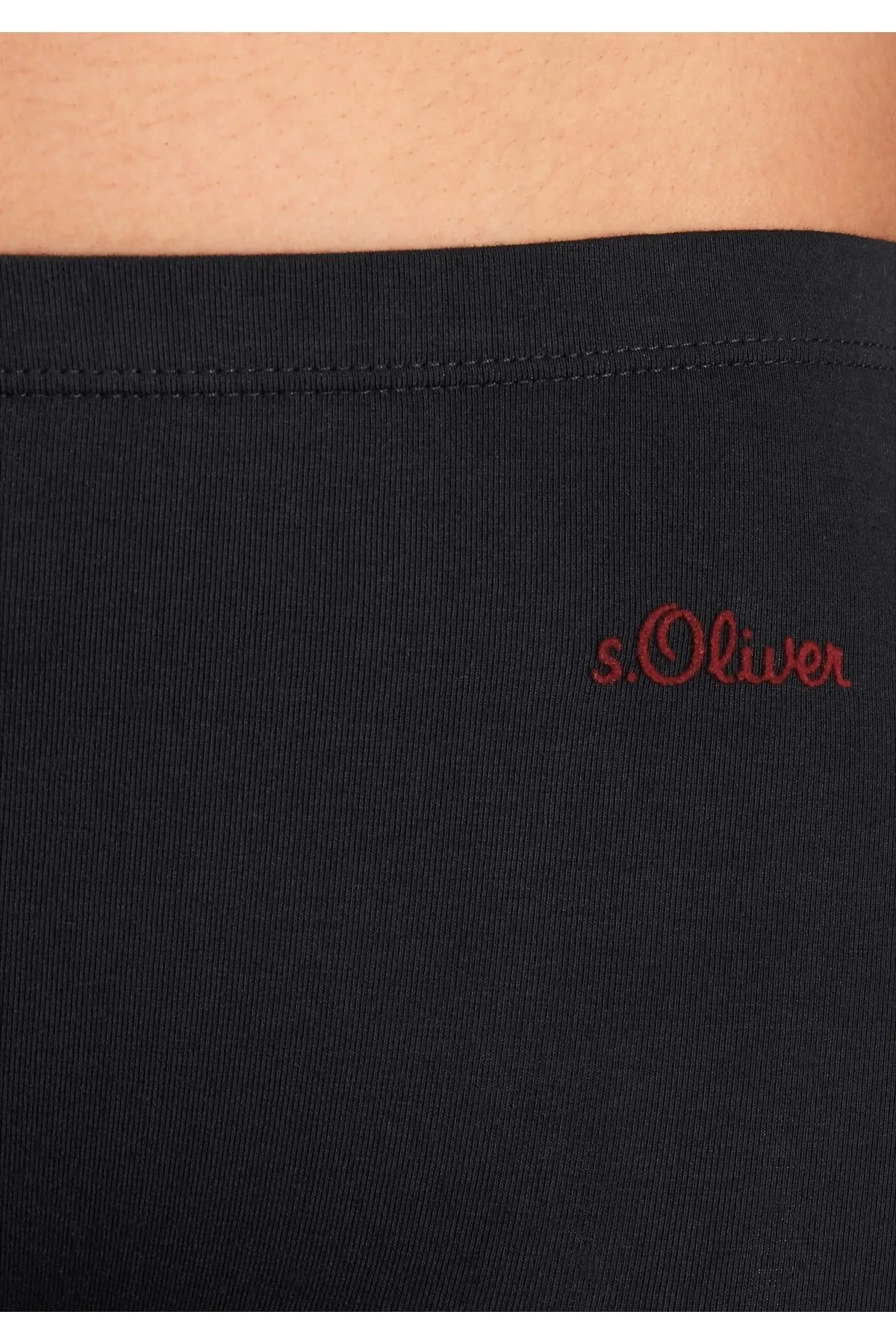 s.Oliver  Unterhosen - Schwarz - Unifarben