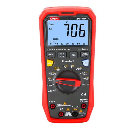 UNI-T UT161D TRMS Modern autoranging multimeter with temperature