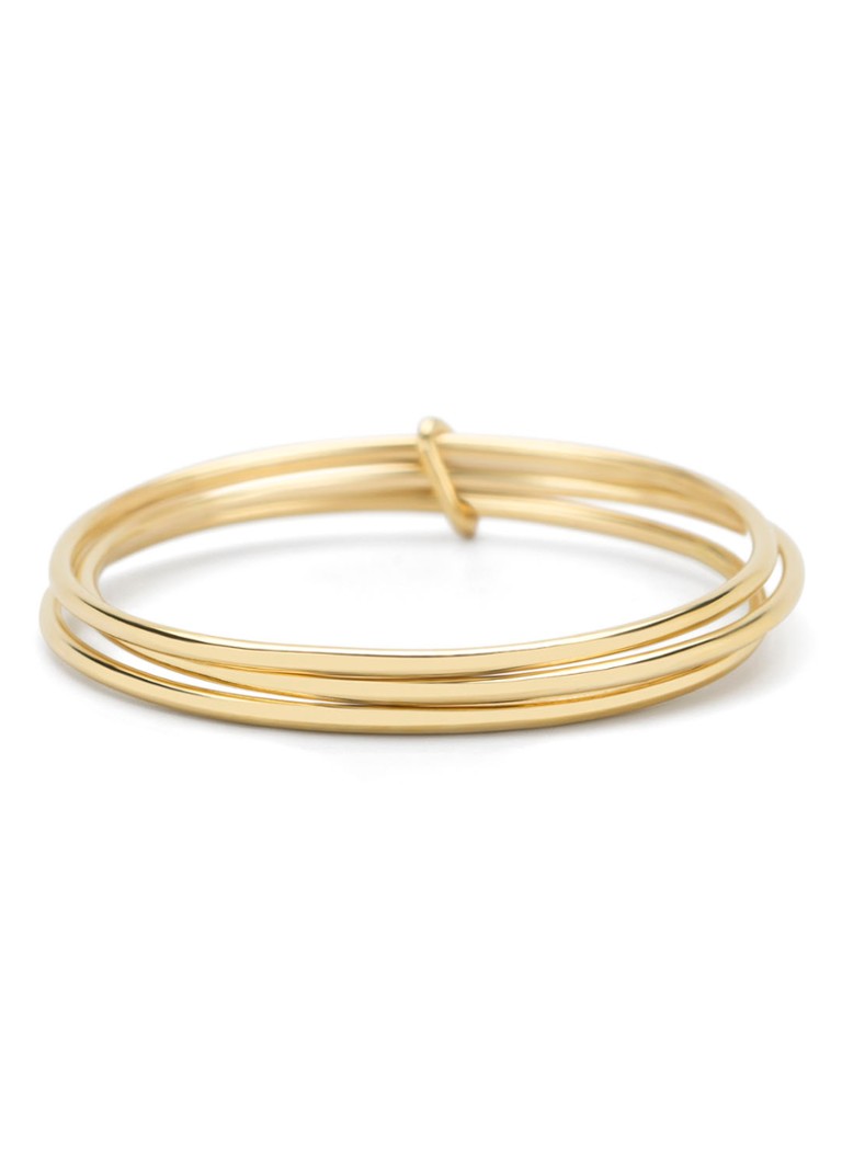 Diamond Point Yellow Gold Ring Marigold