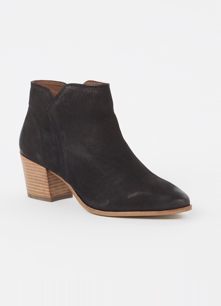 Dune London  Wide Fit Parlor enkellaarsje van nubuck