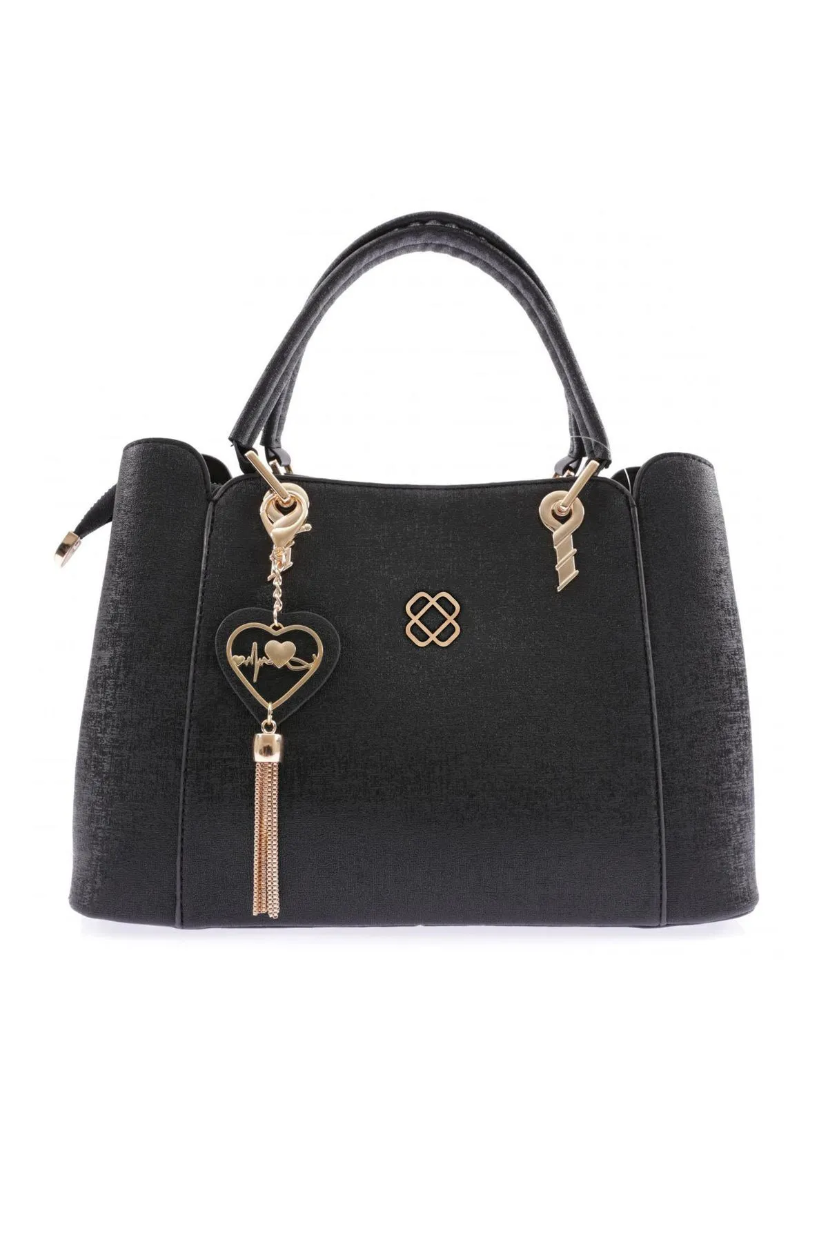 DGN  3267 Modell Schwarze Damen Schulter- und Hand Thai Tasche
