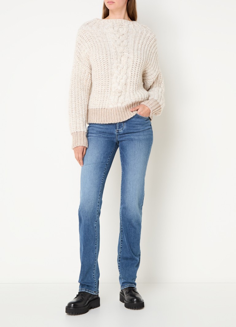 Liu Jo High waist straight leg jeans with stretch