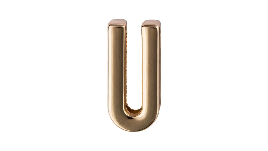 OHLALA! Golden Letter U für Personalize Cover & Sleeve