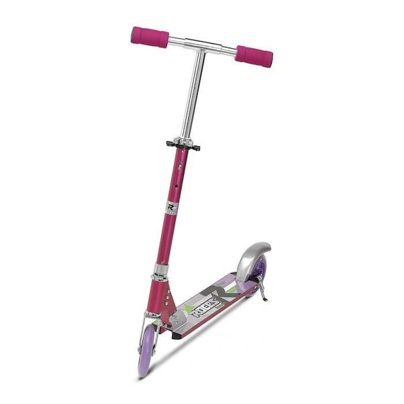 Trottinette Alu Roces 150mm Violet Noir rose