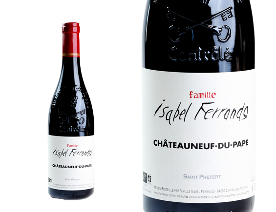 Saint-Préfert Châteauneuf-du-Pape Famille Isabel Ferrando Rouge 2020 Rhône Châteauneuf du Pape