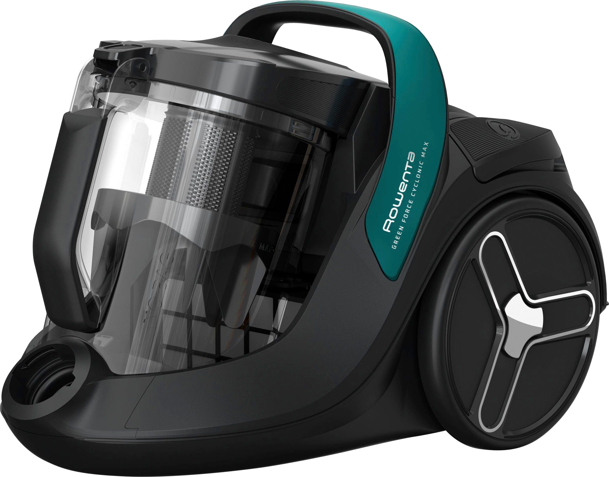 Rowenta Bodenstaubsauger RO7B12, 750 W, beutellos, ECO-Design, nur 73 dB(A), 99,98% Filtration, kompakt