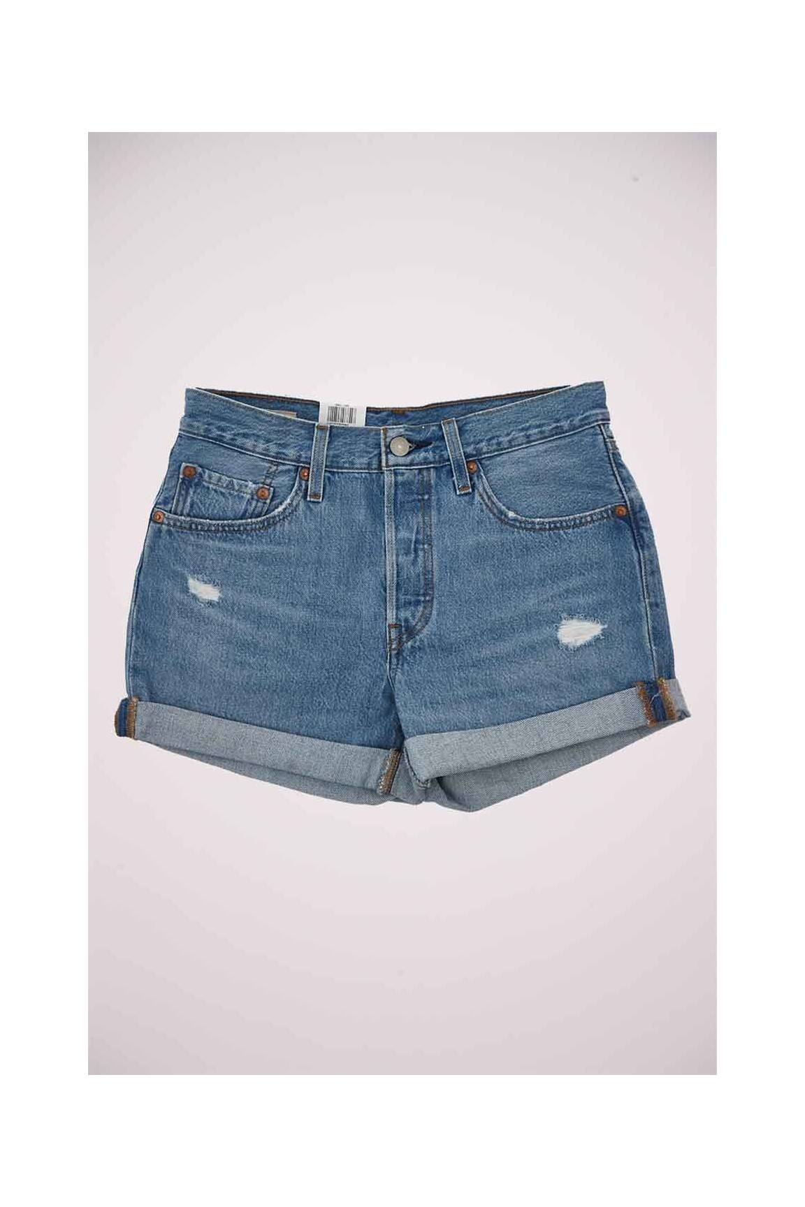 Levis Shorts 1 Femme couleur bleu