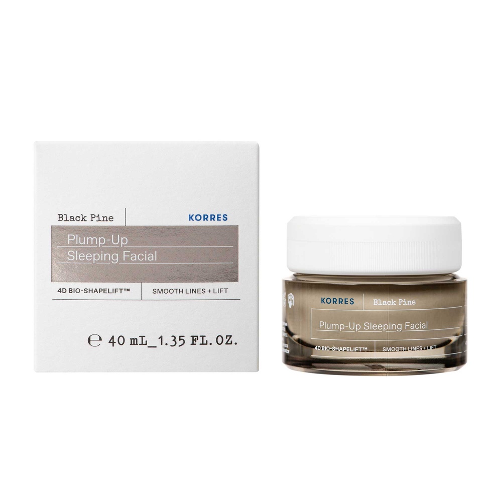 korres Crème Nuit Rebond Raffermissante Pin Noir Anti-âge global
