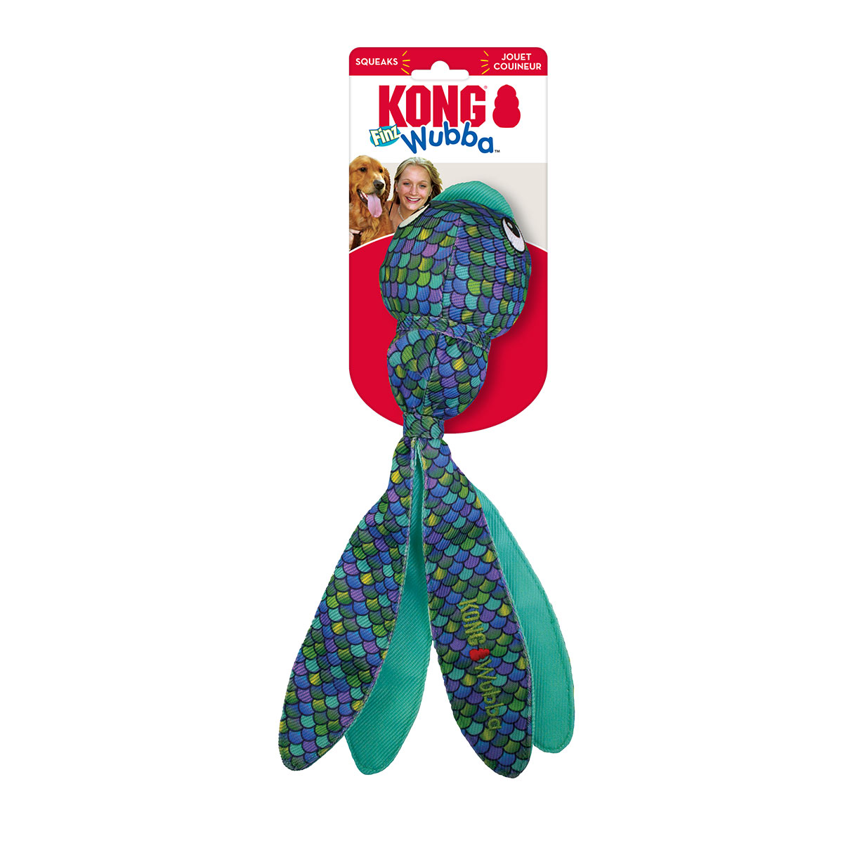 KONG Wubba Finz Blue günstig kaufen bei ZooRoyal