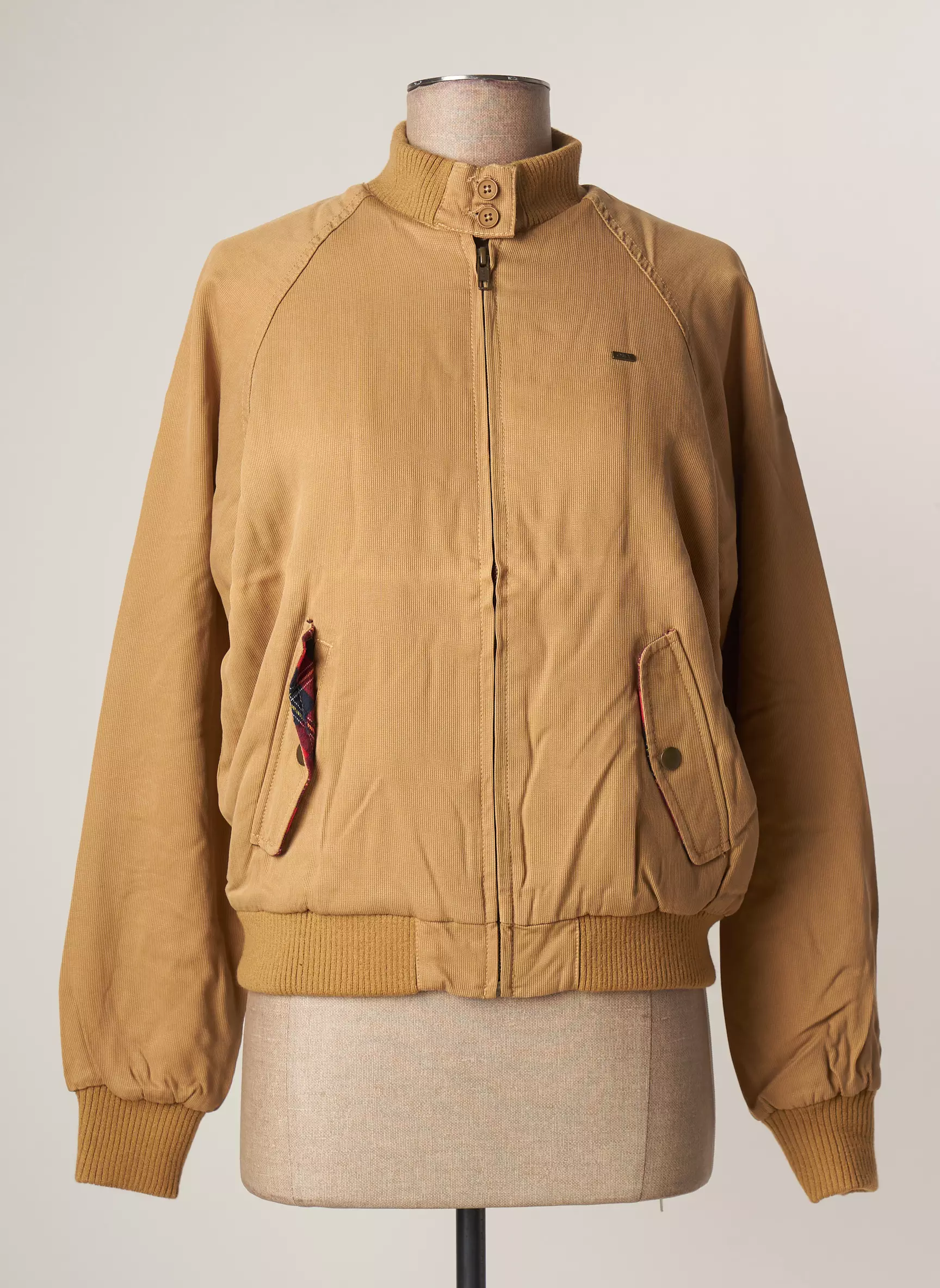 Obey Propaganda Blousons Femme couleur beige