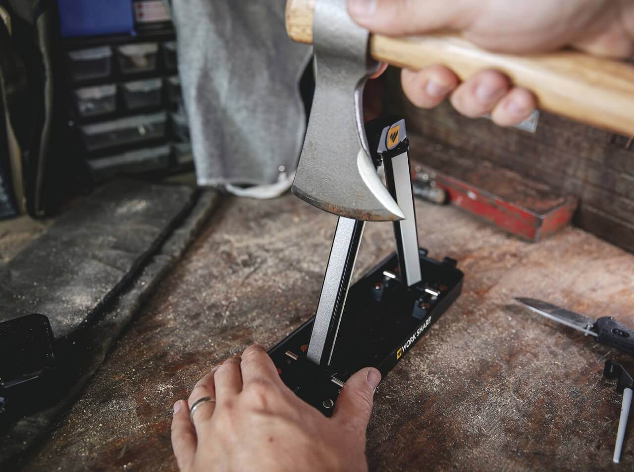 Angle Set Knife Sharpener