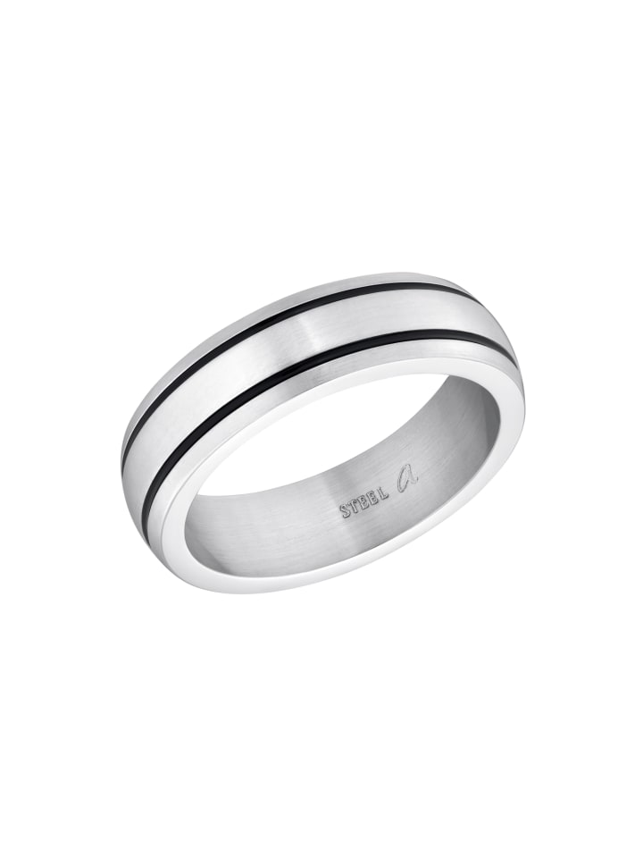 Amor Ring Edelstahl in Silber günstig kaufen